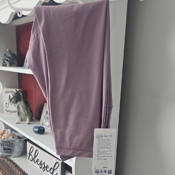 lululemon athletica womans Lavender lux crop leggings - Picture 1 of 4